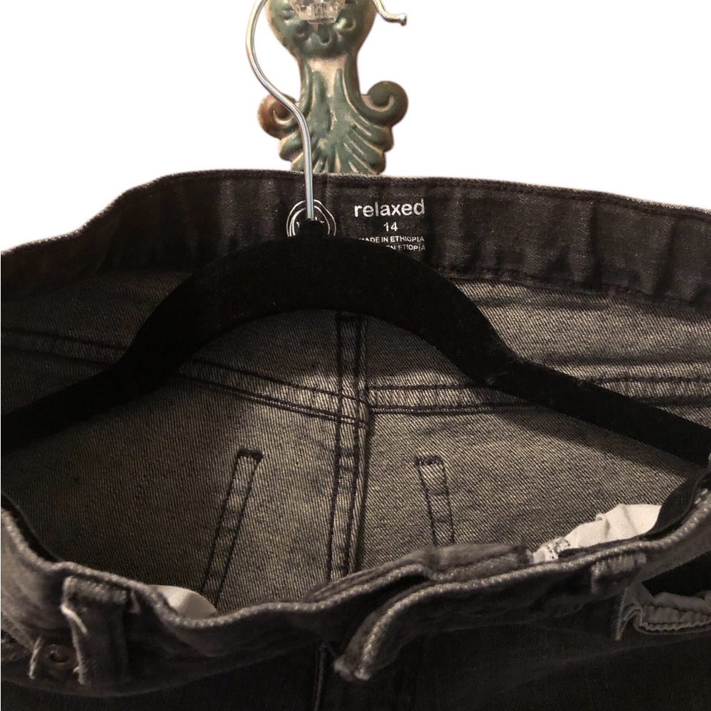 Black Denim Jeans - Picture 2 of 4